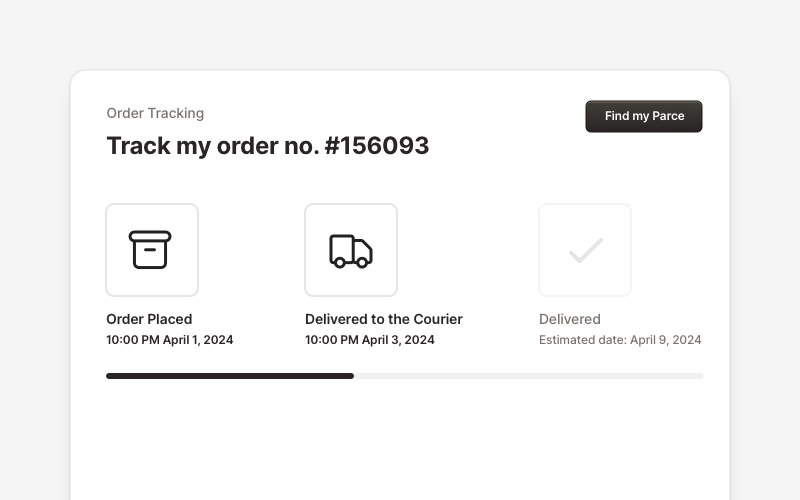 Order Sections